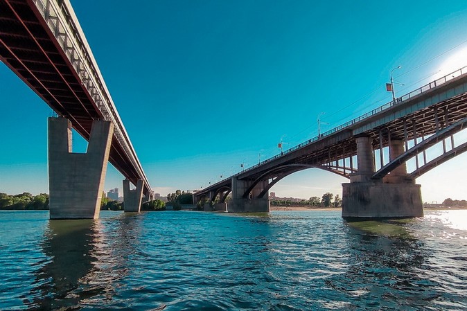 «Шесть мостов Новосибирска» №2