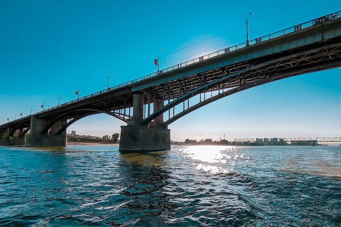 «Шесть мостов Новосибирска» №4