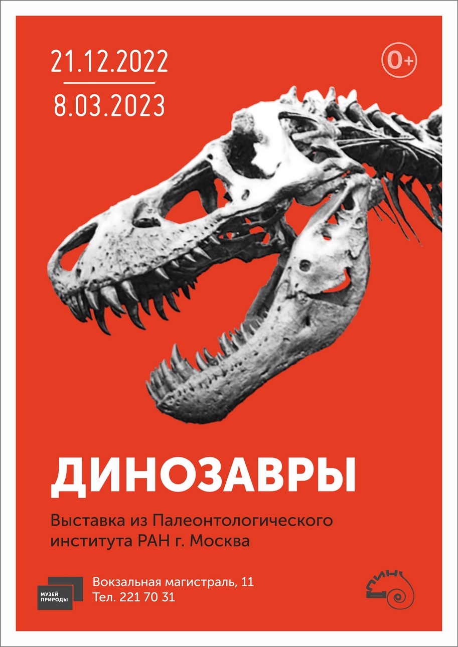 Выставка динозавров Палеонтологического музея в Новосибирске