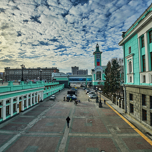 Прогулка вокруг вокзала «Новосибирск-Главный» 