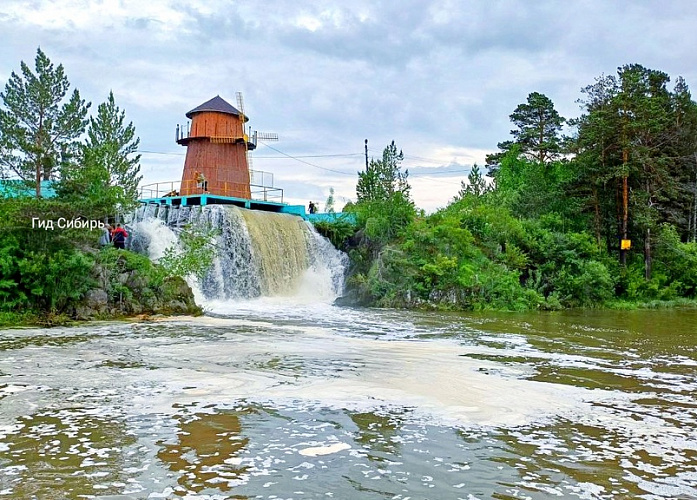 Водопад Карпысак №1