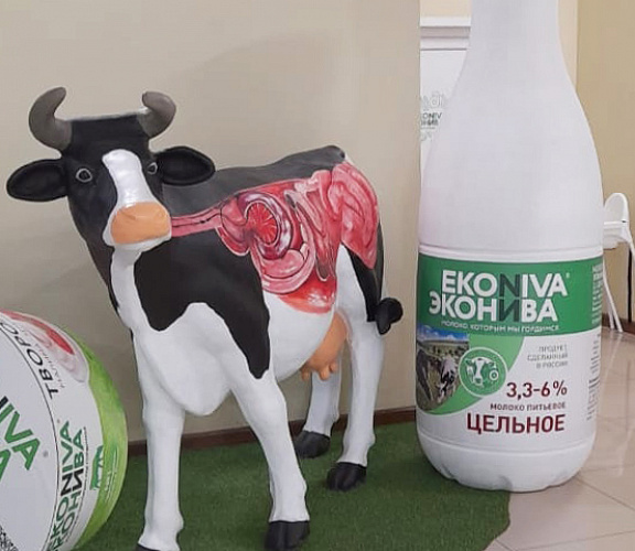 ЭкоНива: экскурсия на молочную ферму