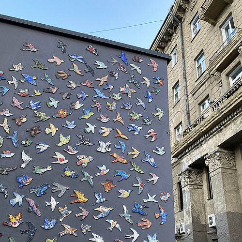 Малые формы. Мозаики, удивительные птицы и любовь на улицах Новосибирска