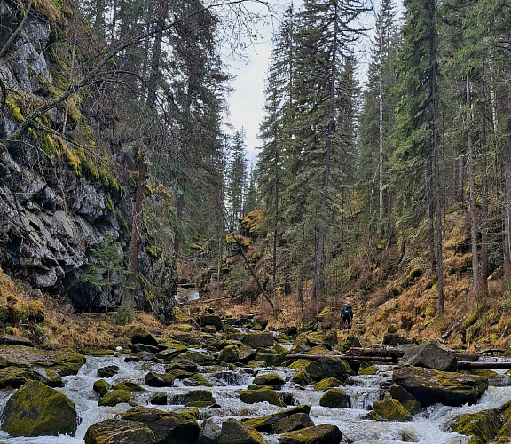 Каньон на реке Исток