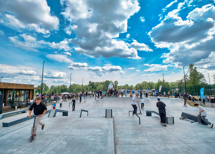 Скейт-парк в парке «Арена» №1
